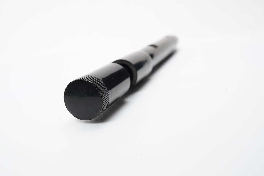 A rare Parker Lucky curve Jacknife safety 'cutaway' demonstrator (no nib or feed which is correct)